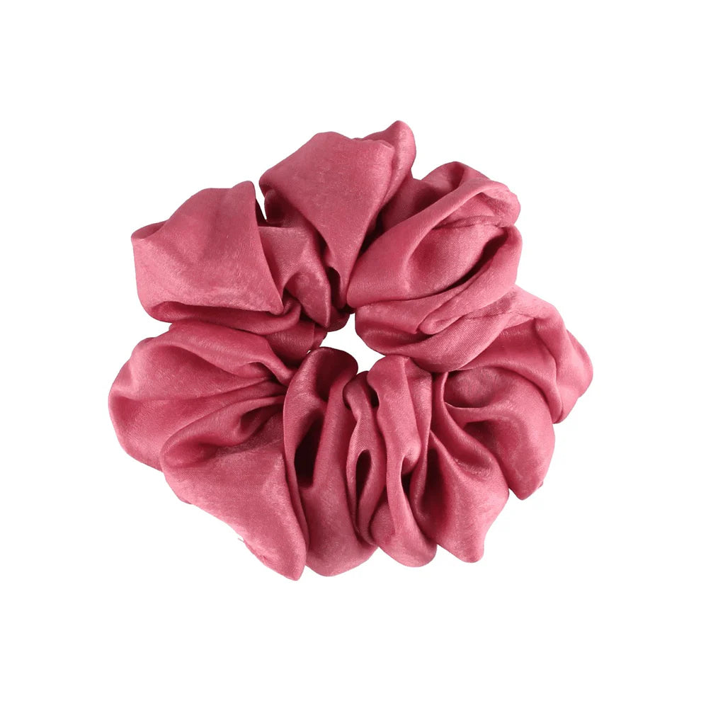 Isabella scrunchie - dökkbleik