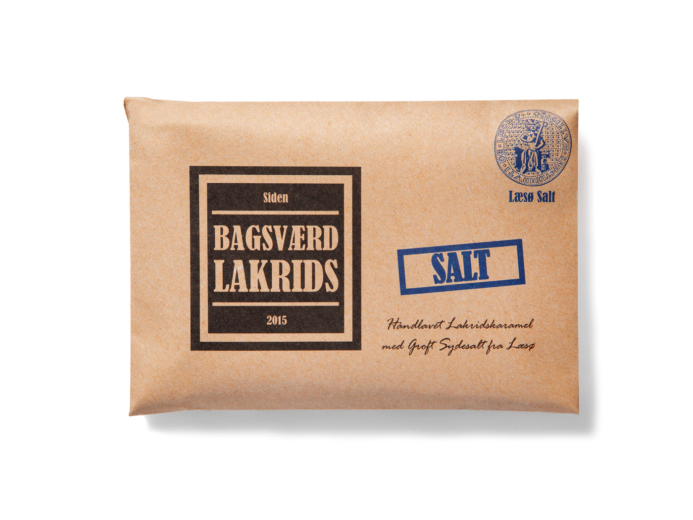 Lakkrísplata - salt lakkrís
