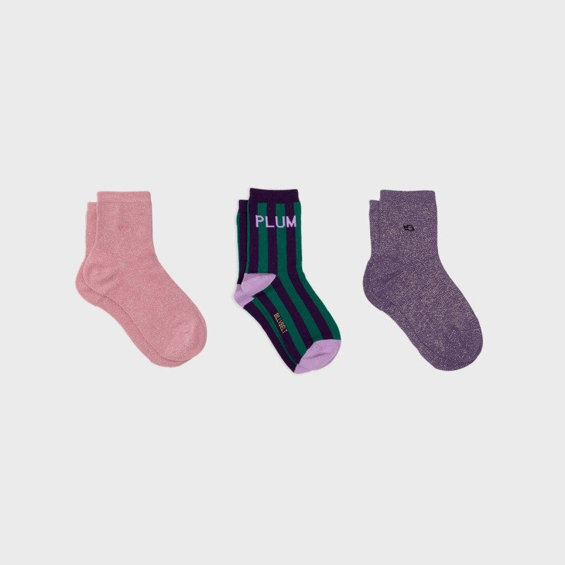 Sokkaaskja 3/pk - Enjoy the sweetness