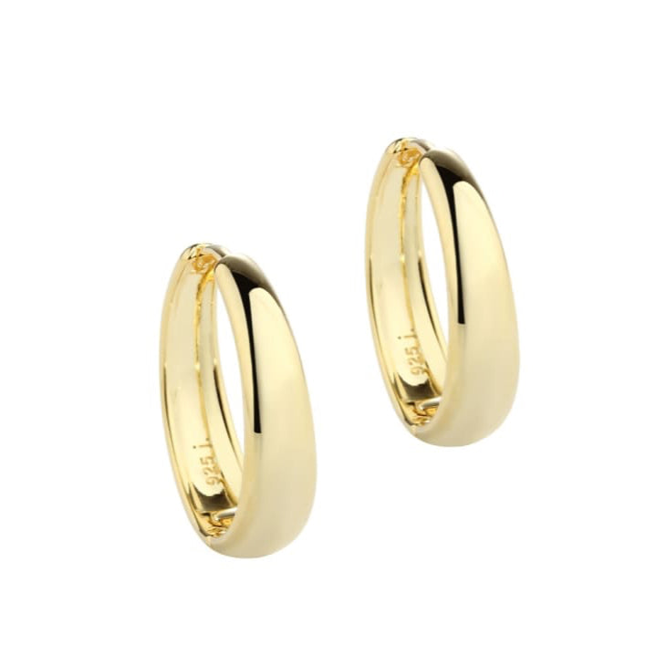 Emma hringir stórir - gullhúðaðir