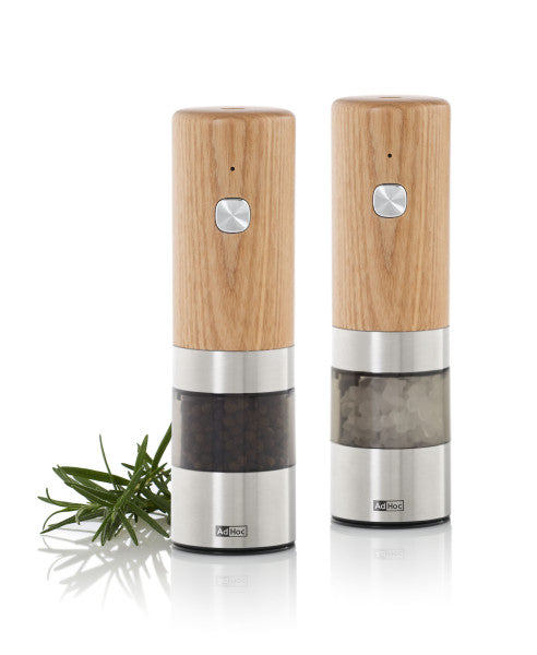 Rafmagns kryddkvörn - askur